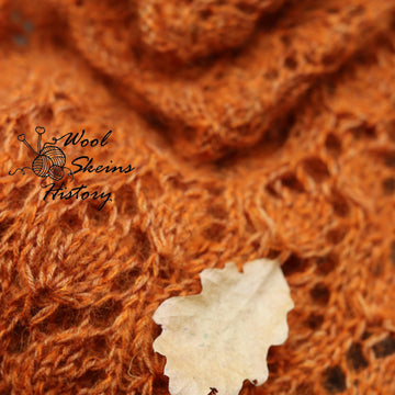 Lace Leaves Scarf