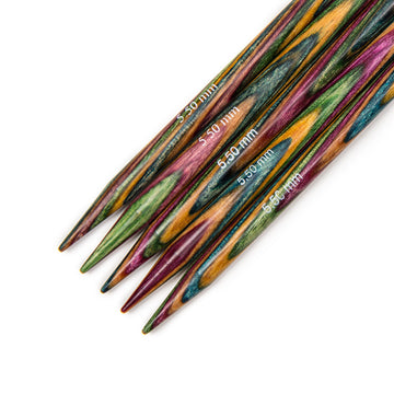 KnitPro Symfonie Double Point Needles 20cm (Set of 5)