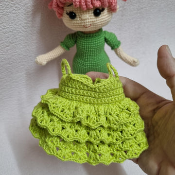 Crochet doll pattern, Amigurumi doll, Wendy doll