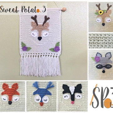 Forest Friends Wall Hanging