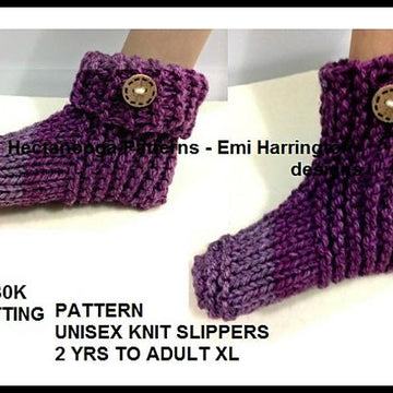 2130k - Cozy Slippers (knit)
