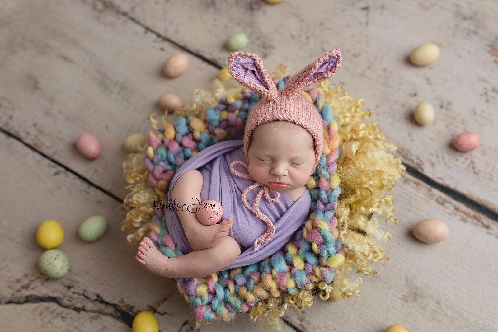 Bunny Bonnet with Poseable Ears