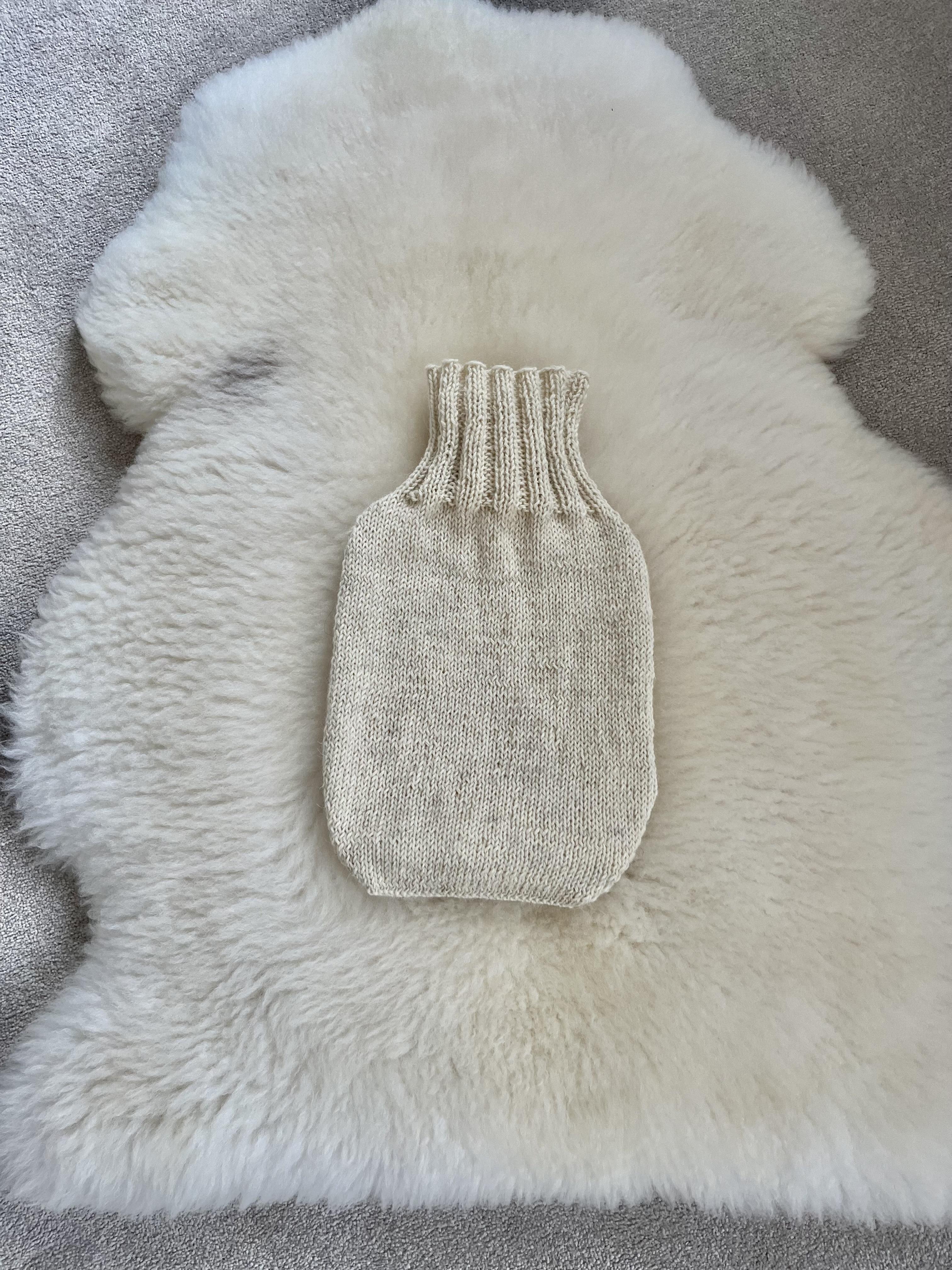 Hot Water Bottle Cover in Fully Traceable Wool