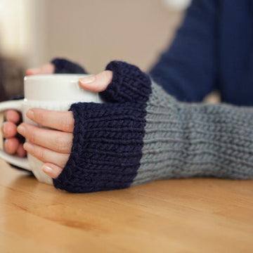 Colorblock Mittens