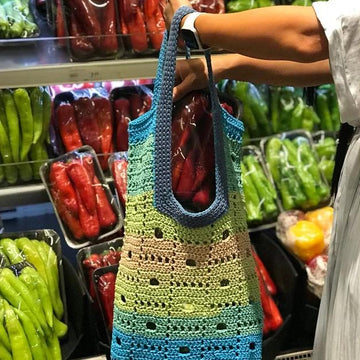 Hobo raffia bag Country