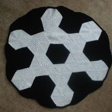 Soccer  Baby Afghan