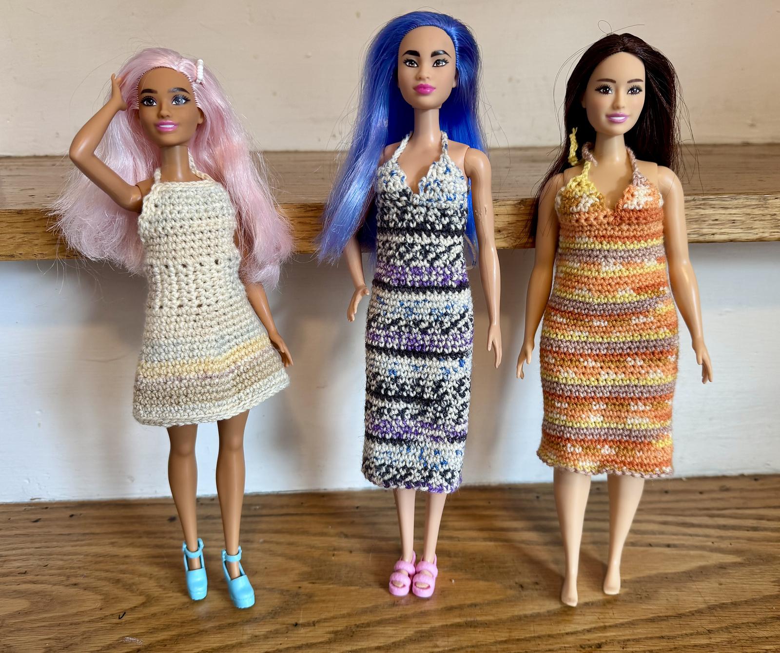 Two Fashion Doll Sundresses
