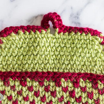 Knit-Like Pouch