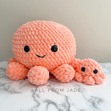 The Kawaii Octopus Family