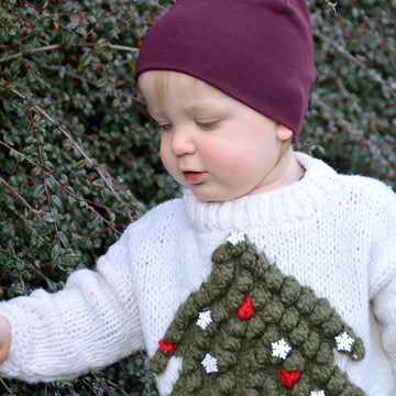 Baby Sweater - Bobble Tree