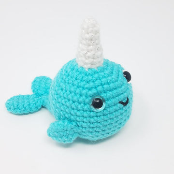 Norbert the Narwahl Amigurumi