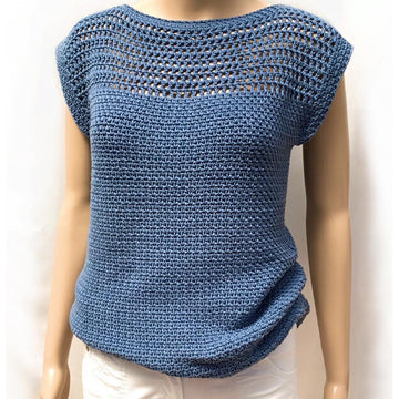 Aviva Mesh Top Tee