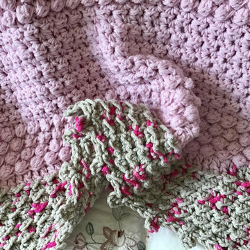 Country Cottage Baby Blanket