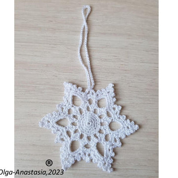 Crochet snowflake 25