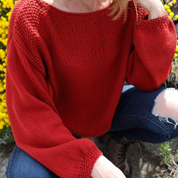Star Gazer Cropped Sweater