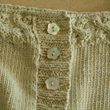 Simple Cable Cardigan