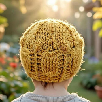 A crochet hat