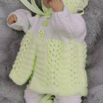 Knitting Pattern dolls jacket, trousers & hat #72
