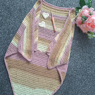 Crochet Easy French Wrap/Shawl Pattern