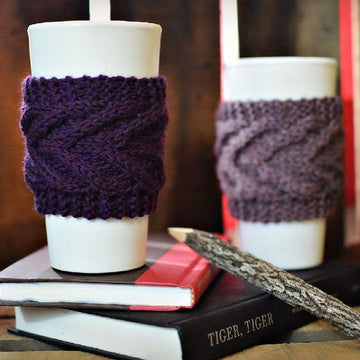 "The Antlers" Seamless Coffee Cozy Zarf