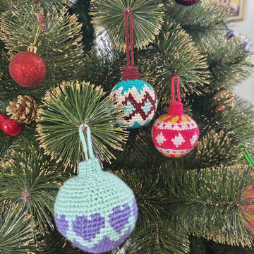 Christmas ball ornaments