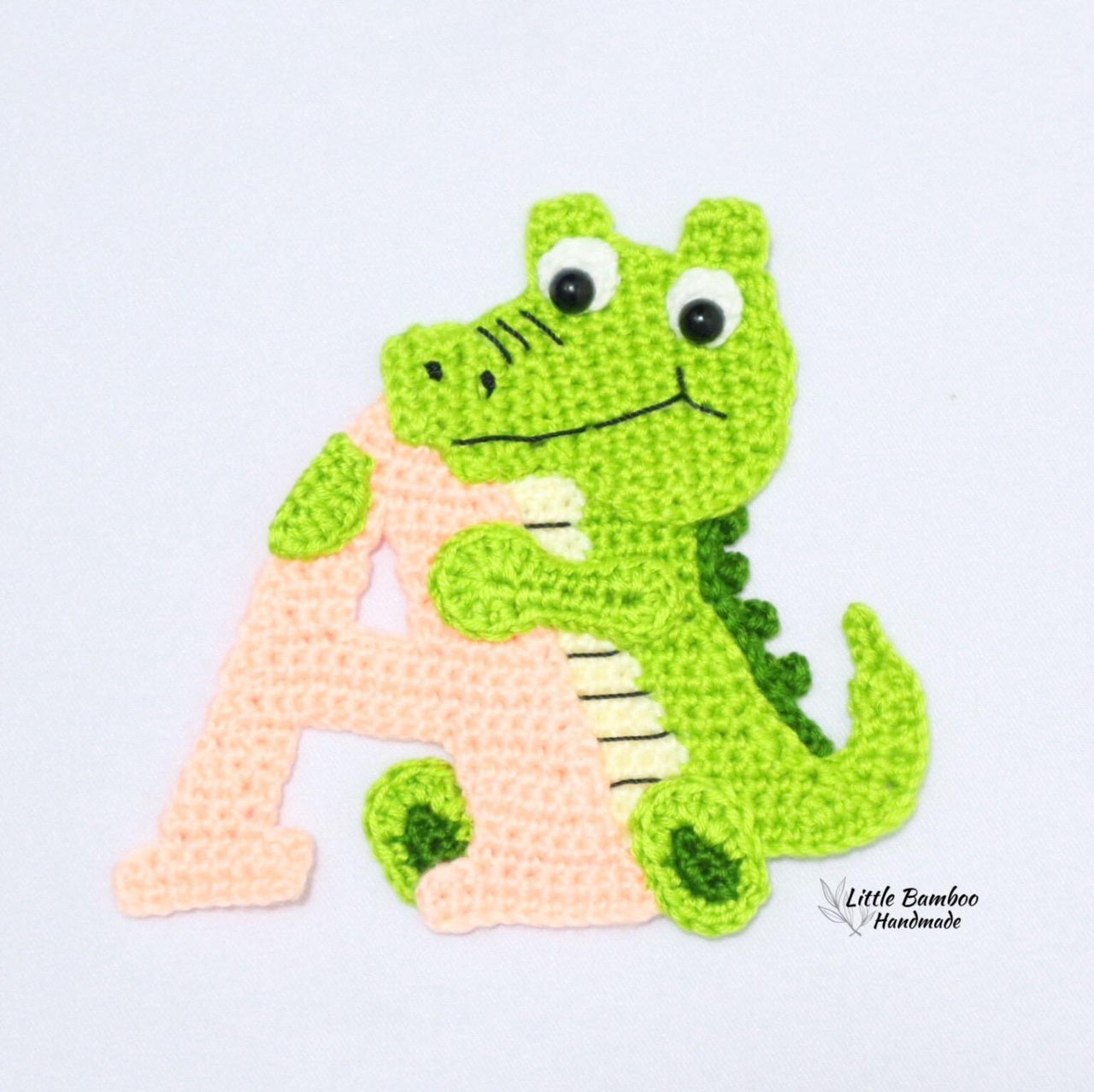 A for Alligator Applique