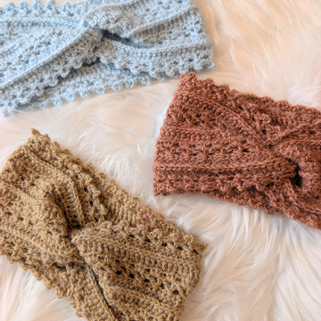 Frost & Fern Ear Warmer