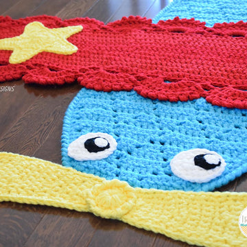 Peter The Airplane Rug