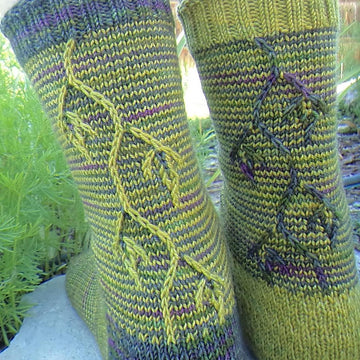 Poison Ivy Socks