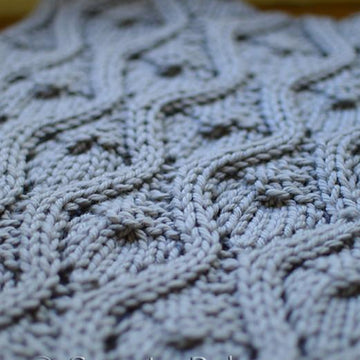 #185 Chunky Waves Eternity Scarf