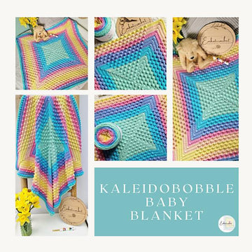 Kaleidobobble Baby Blanket