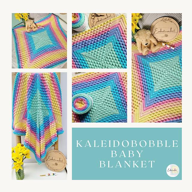 Kaleidobobble Baby Blanket
