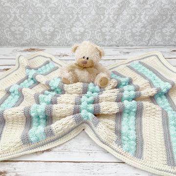 Baby Blanket Crochet Pattern 477
