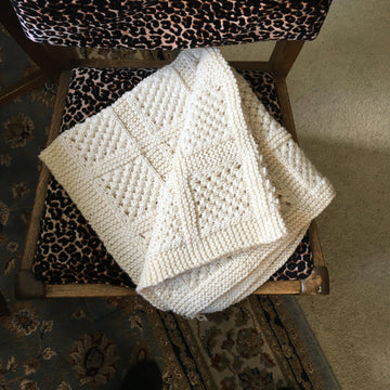 Lace Panel Blanket