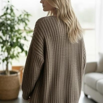 Knit like Faux Angora Sweater
