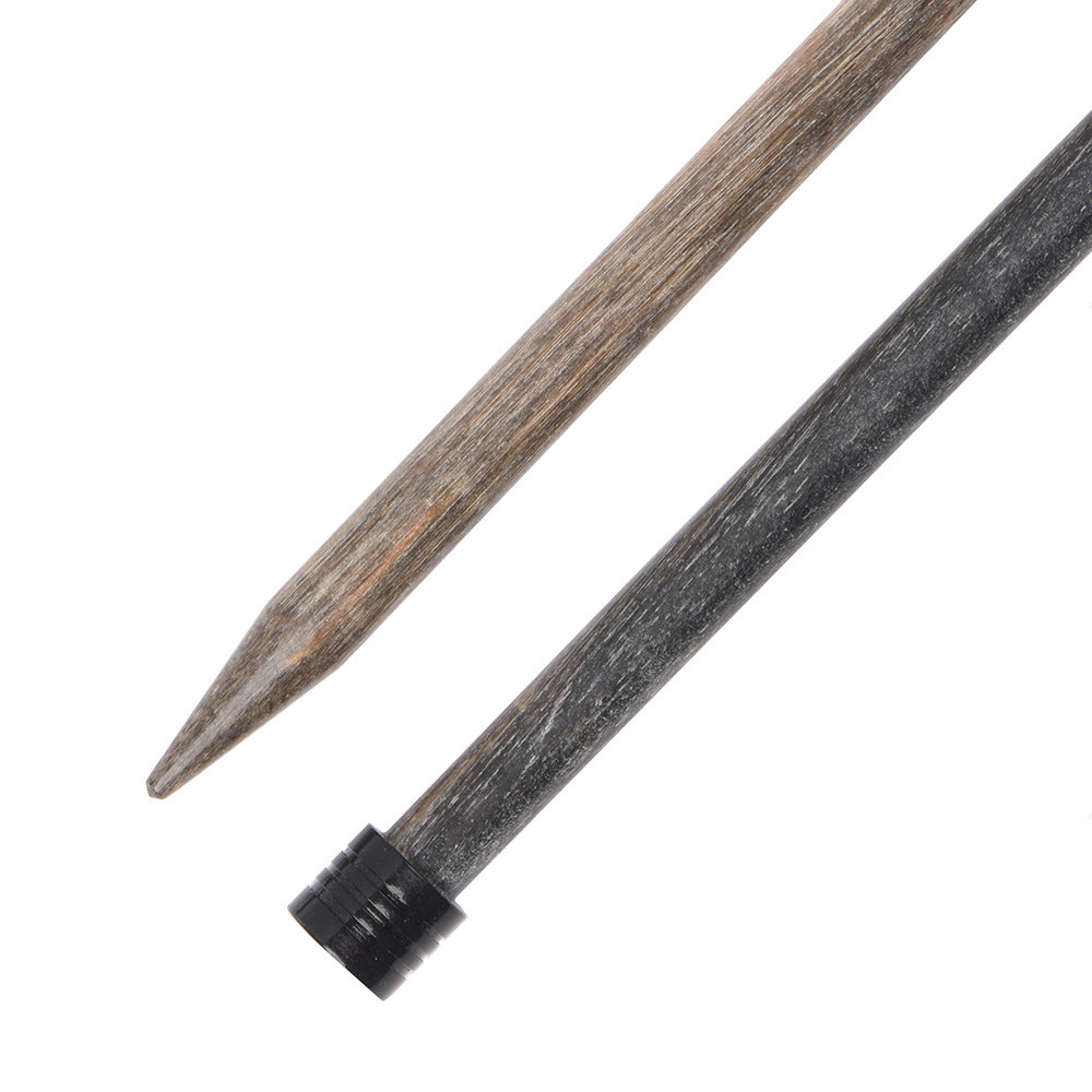 Lykke 14in Single Point Needle Black Faux Leather Gift Set  (Set of 12)