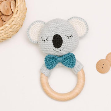 Koala rattle amigurumi pattern