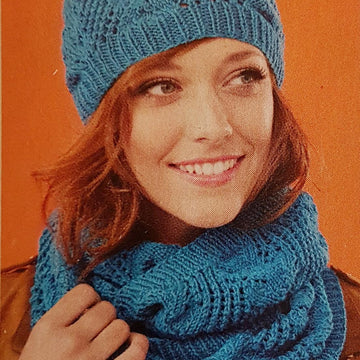 Stormy Seas Hat and Cowl Set