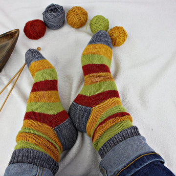 Happy Scrappy Socks - Stash Busting Project