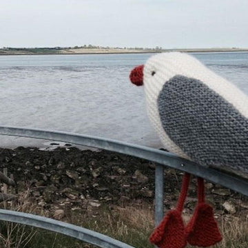 Giant toy seagull