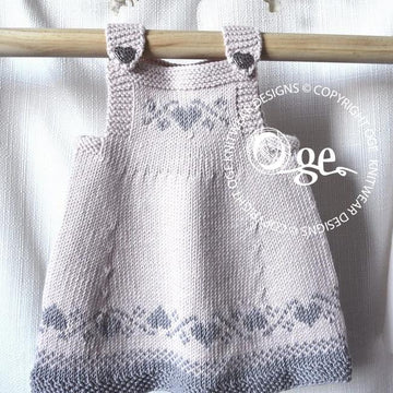 Luv U Forever Pinafore Dress - P090