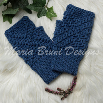 Dahlias are Forever Fingerless Gloves
