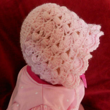 Fairy Lace Baby Bonnet