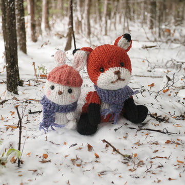 Mini Fox and Bunny
