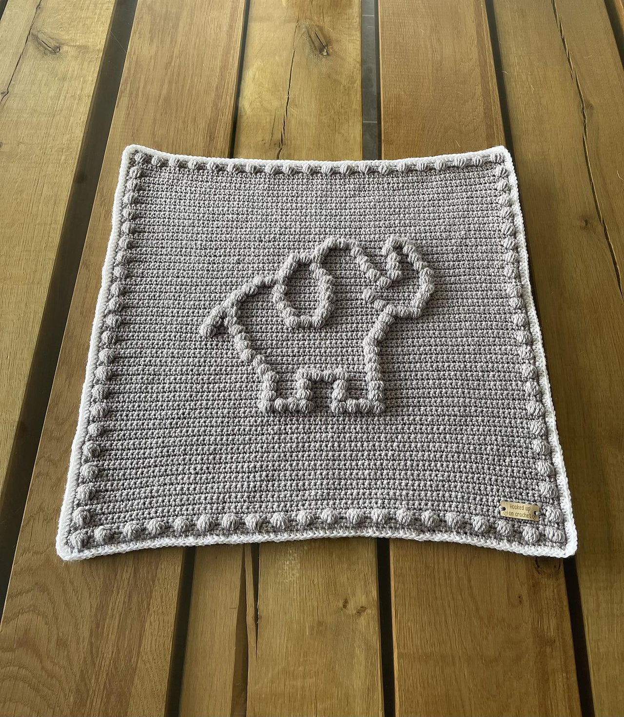 Elephant car seat blanket