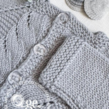 Aneby Cardigan and Hat - P263
