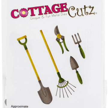 CottageCutz Dies - Gardening Tools 3.6" To .4"