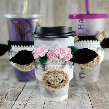 Cow Cup Cozy