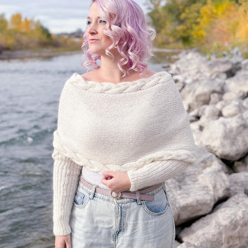 Braided Sweater Scarf
