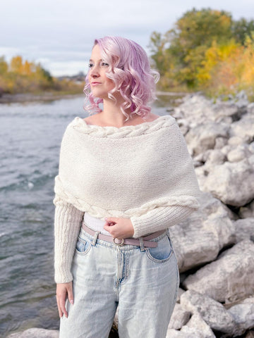 Braided Sweater Scarf